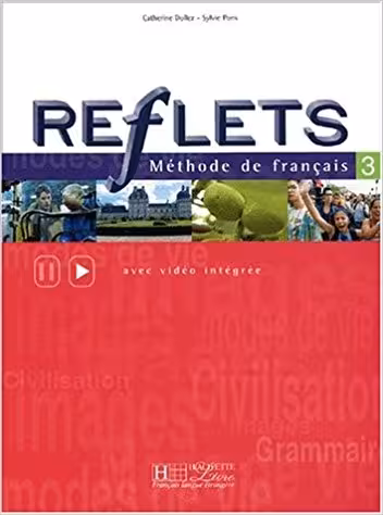 کتاب زبان فرانسه قفله Reflets 3 : Méthode de français Cahier D’exercices