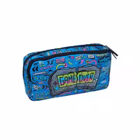 جامدادی دو زیپ اسمیگل طرح گیم