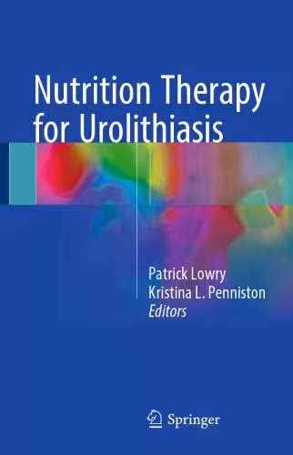 خرید و دانلود نسخه کامل کتاب Nutrition Therapy for Urolithiasis