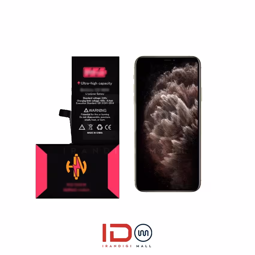 باتری تقویتی گوشی اپل مدل iPhone 11 Pro Max با یک سال گارانتی بی قید و شرط