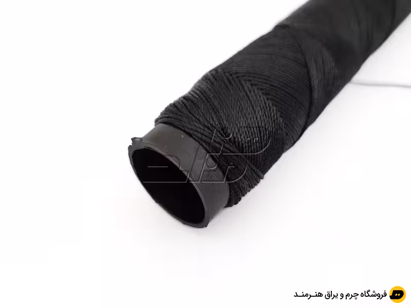 قرقره نخ ابریشم رنگ مشکی