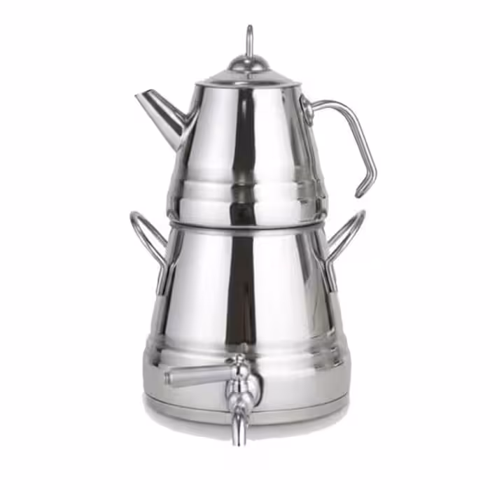 کتری قوری استیل ریور هرمی 2174