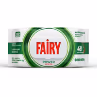 دستمال مرطوب چند منظوره سطوح فیری Fairy مدل Power Wipes ترکیه بسته 100 عددی