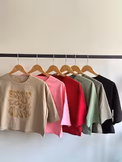 کراپ نخ پنبه اعلا طرح she loves club