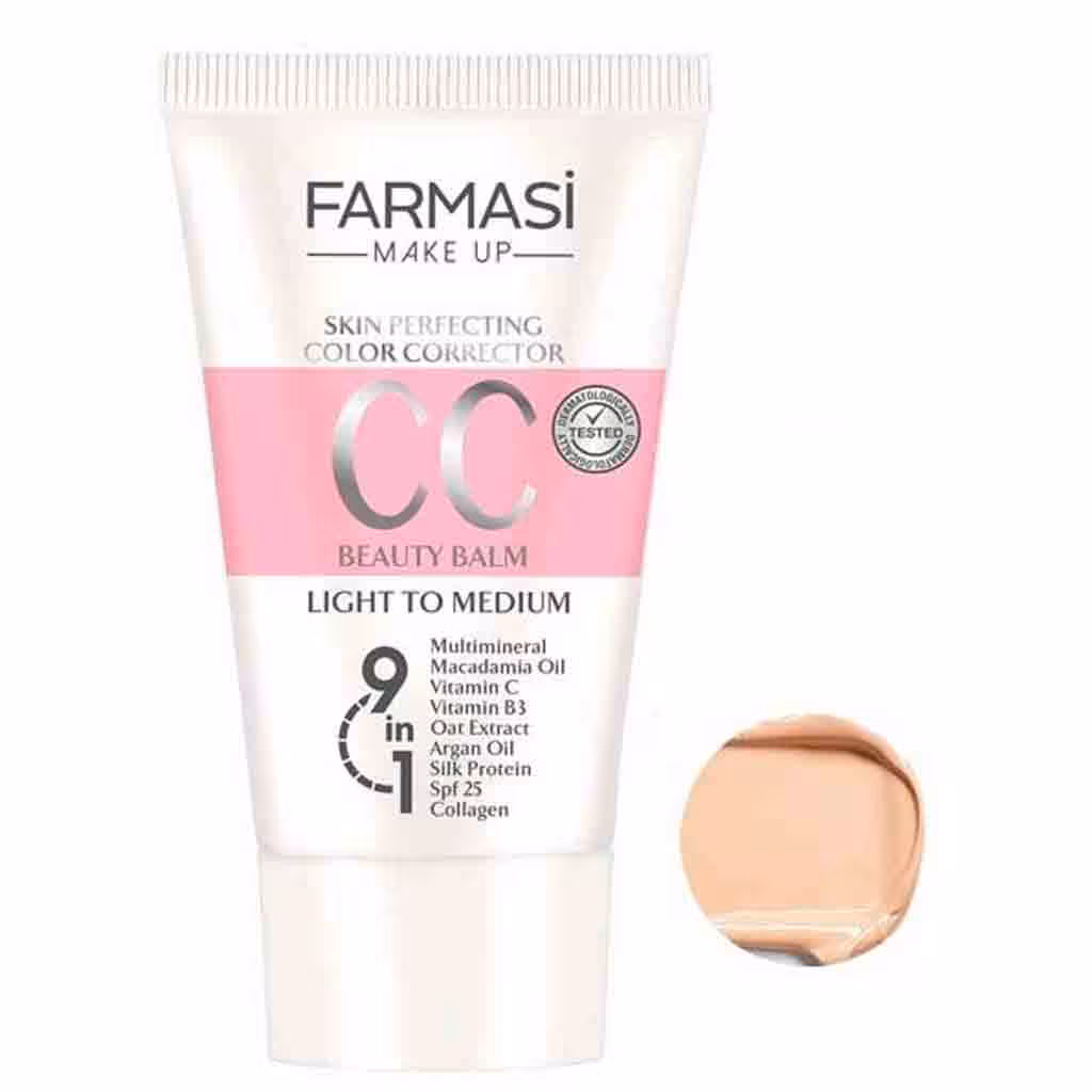سی سی کرم 9 در 1 فارماسی FARMASI Light to Medium (رنگ 02) 50 میل