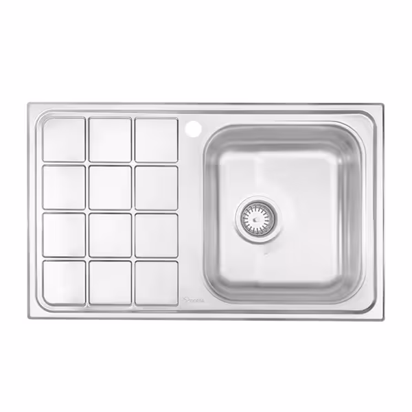 سینک ظرفشویی درسا مدل DS 3318-80 نیمه فانتزی توکار