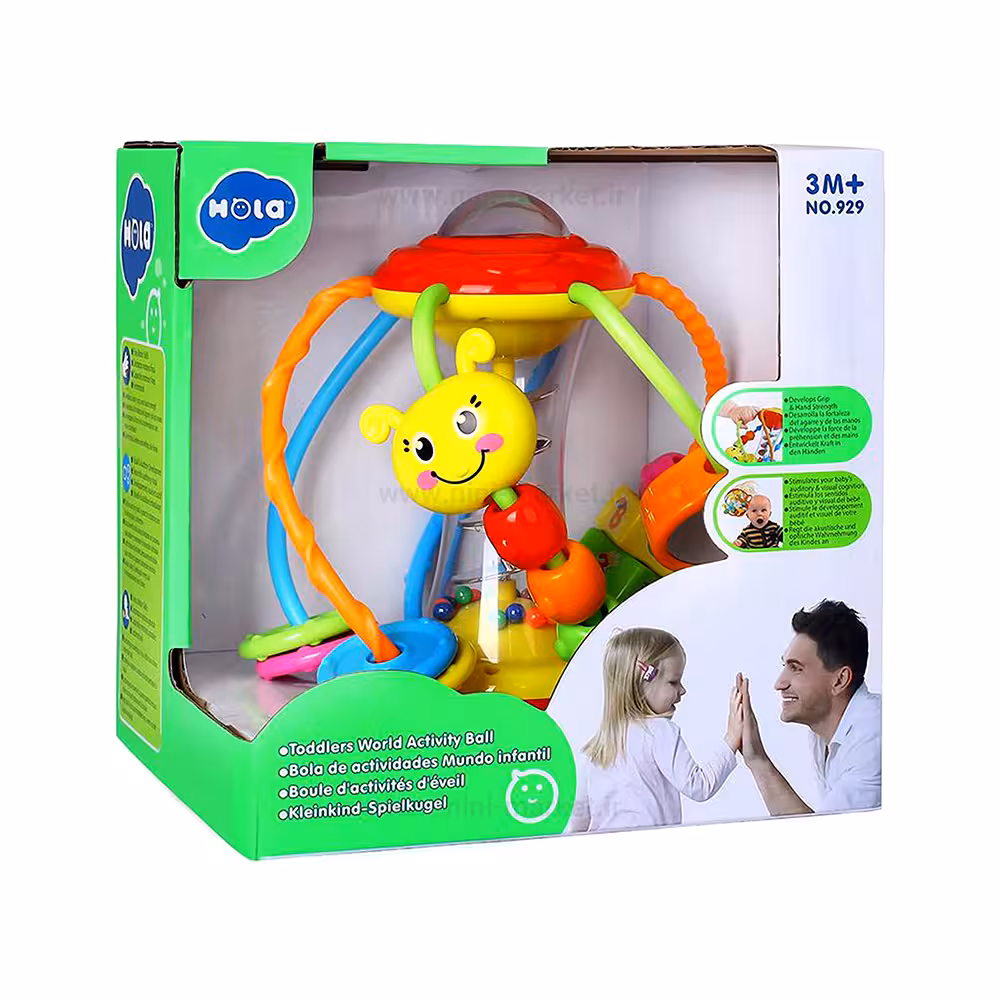 جغجغه طرح توپ هولی تویز  Huile Toys کد 929