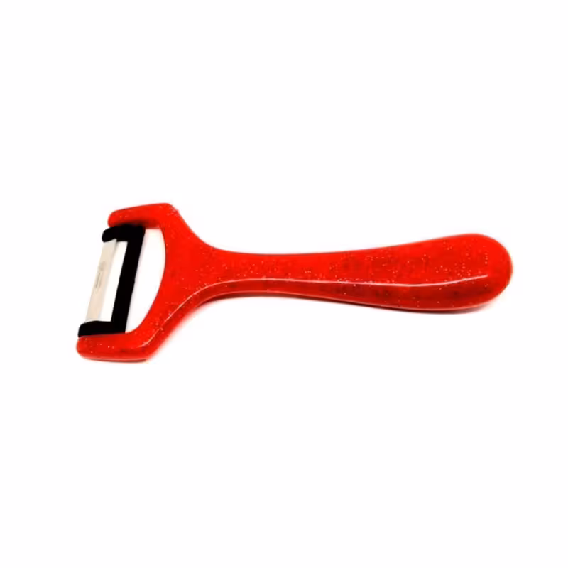 پوست‌کن میوه و سبزیجات زولینگن (Solingen) آلمان مدل قرمز با طراحی سیمی – ابزار حرفه‌ای برای پوست‌گیری آسان و دقیق