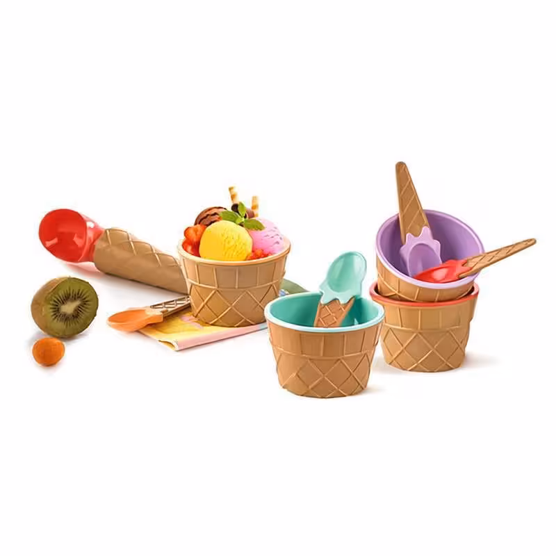 بستنی خوری 4تایی با اسکوپ میراکل