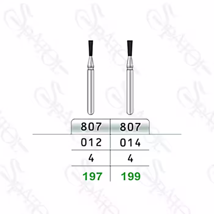 فرز الماسی توربین تراش INVERTED CONE 807 تیزکاوان TEES KAVAN