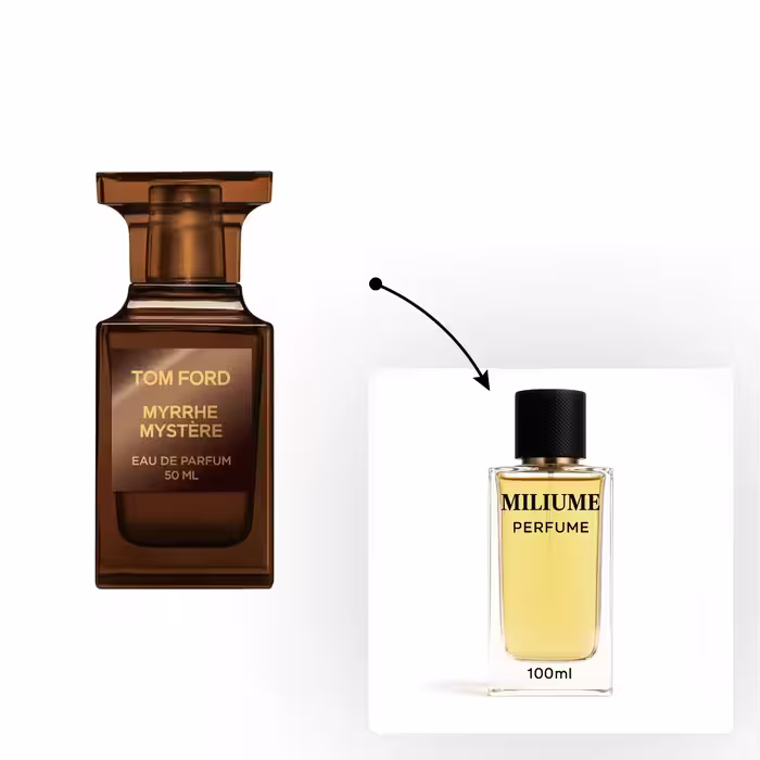 اسانس عطر Tom Ford Myrrhe Mystère برند Argeville - کد 1235 - تام فورد میرح میستری 100ML - میلیوم پرفیوم