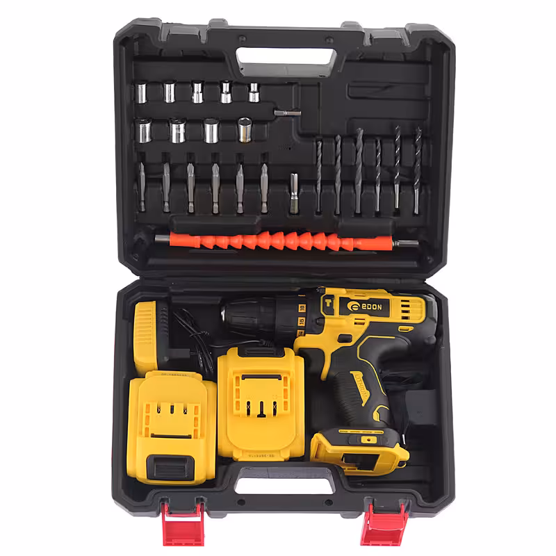 دریل شارژی  ادون مدل -12S مجموعه 36 عددی | کالا مکس