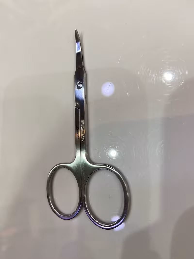 قیچی ابرو تیتانیوم سرکج جول jewel مدل GSS-302