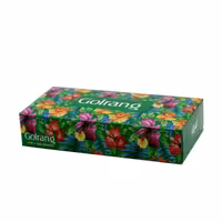 دستمال کاغذی 100 برگ دولایه گلرنگ