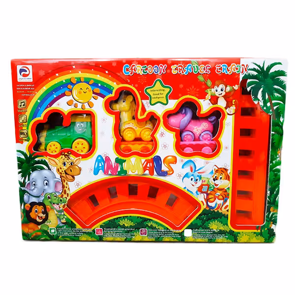 قطار موزیکال حیوانات کوچک 12049