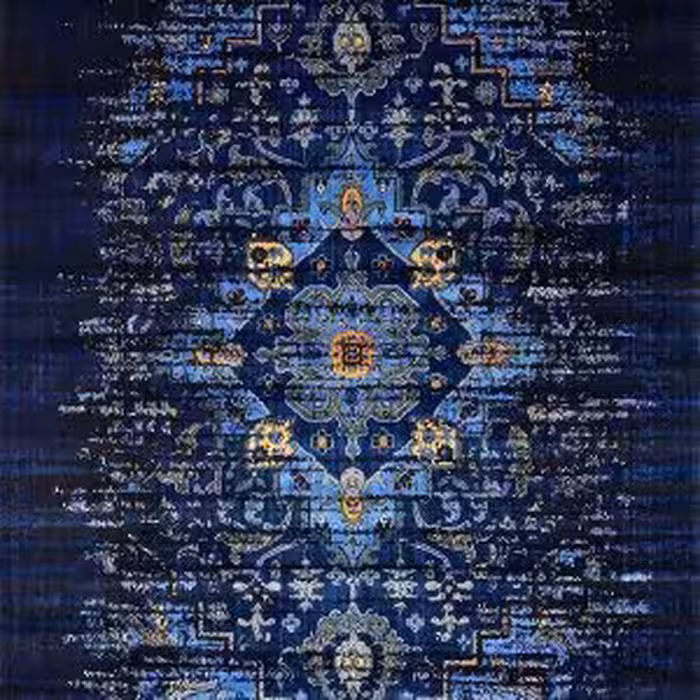 فرش تمام ابریشم  طرح دریا کد HAM.215.01