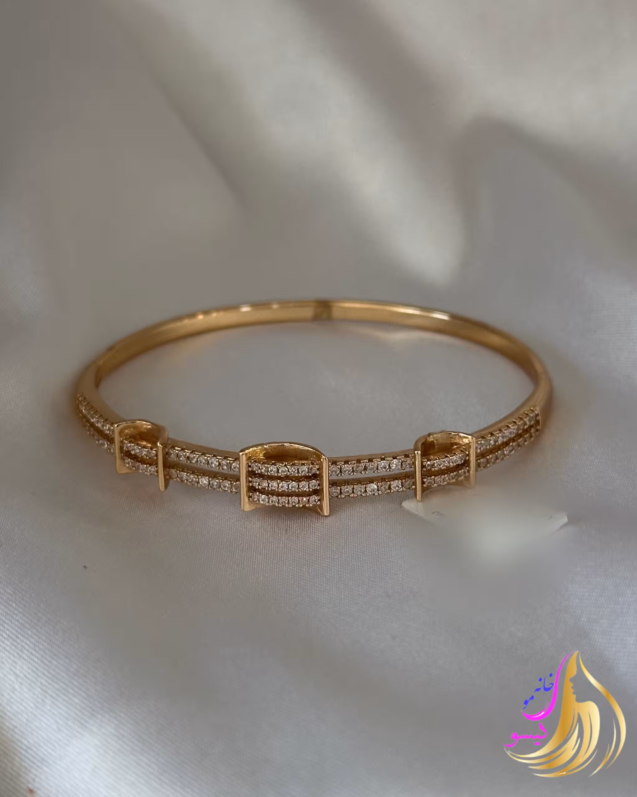 دستبند بنگل ژوپینگ زنانه کد 781