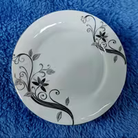 پیش دستی سایز 17 سانتیمتر چینی برند پارس کد 944 بسته 6 عددی