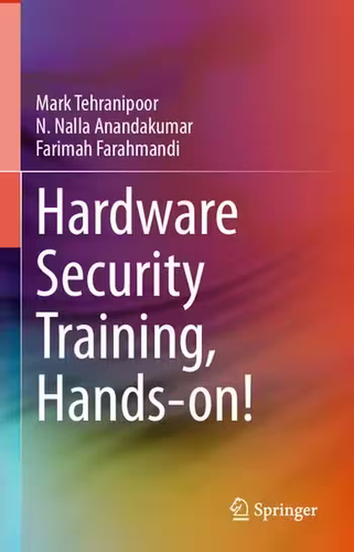 خرید و دانلود نسخه کامل کتاب Hardware Security Training, Hands-on!