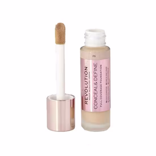 کرم پودر کانسیل اند دیفاین رولوشن شماره REVOLUTION conceal and define foundation F5