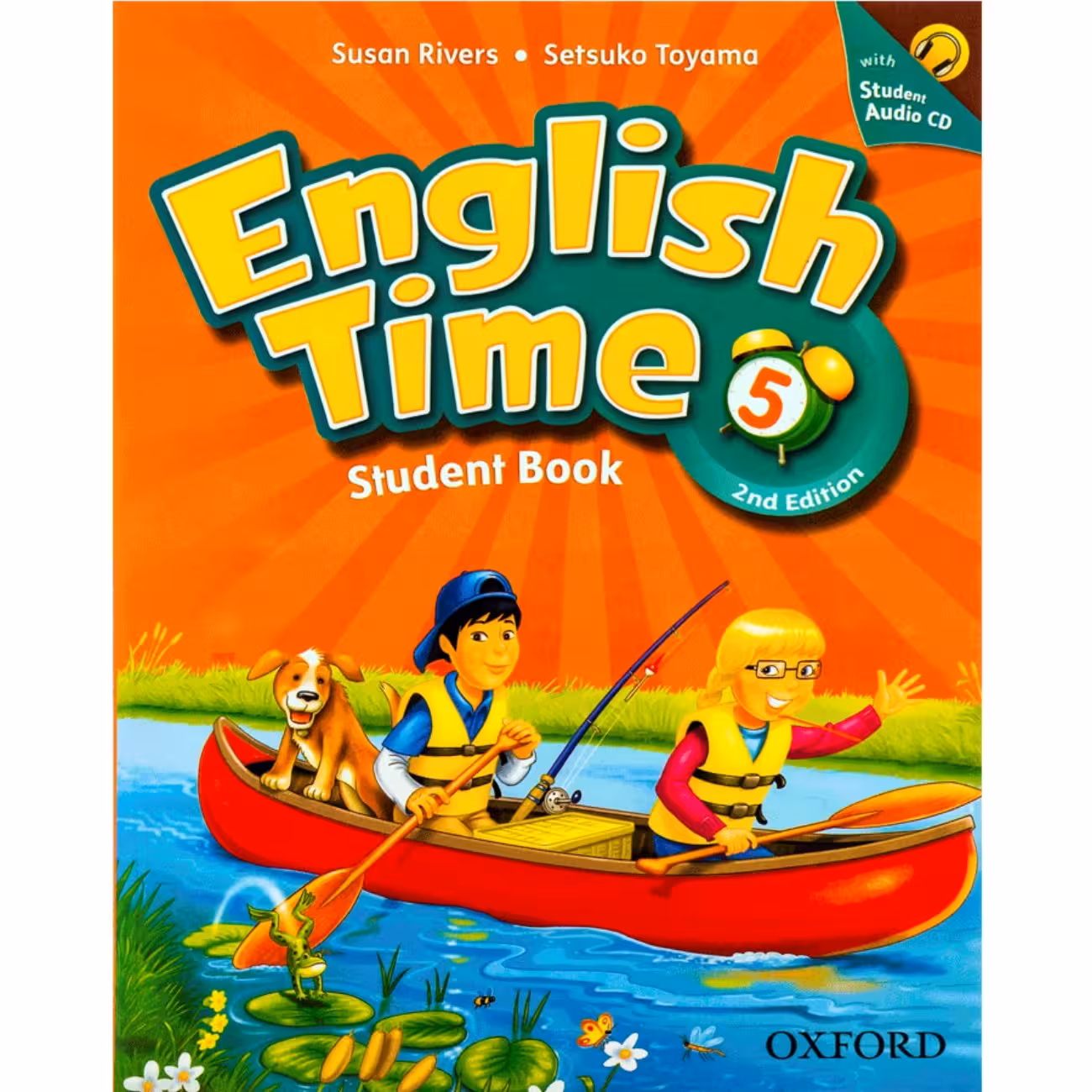 کتاب (2nd Edition)(CD)english time 5