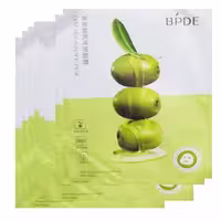 ماسک ورقه ای BPDE مدل روغن زیتون حجم 25 گرمی (بسته 10 عددی)