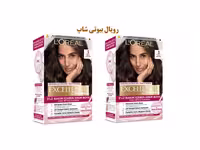 کیت رنگ مو قهوه‌ای تیره شماره 3، پک 2 عددی