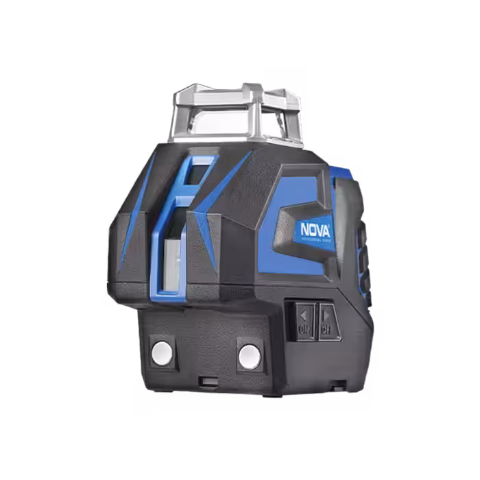 تراز لیزری شارژی 360 درجه دو خط نووا مدل 2665G