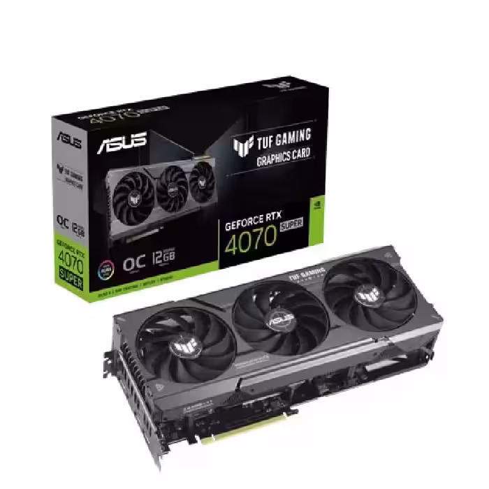 خرید و قیمت کارت گرافیک ایسوس مدل TUF Gaming GeForce RTX4070 SUPER OC Edition 12GB GDDR6X