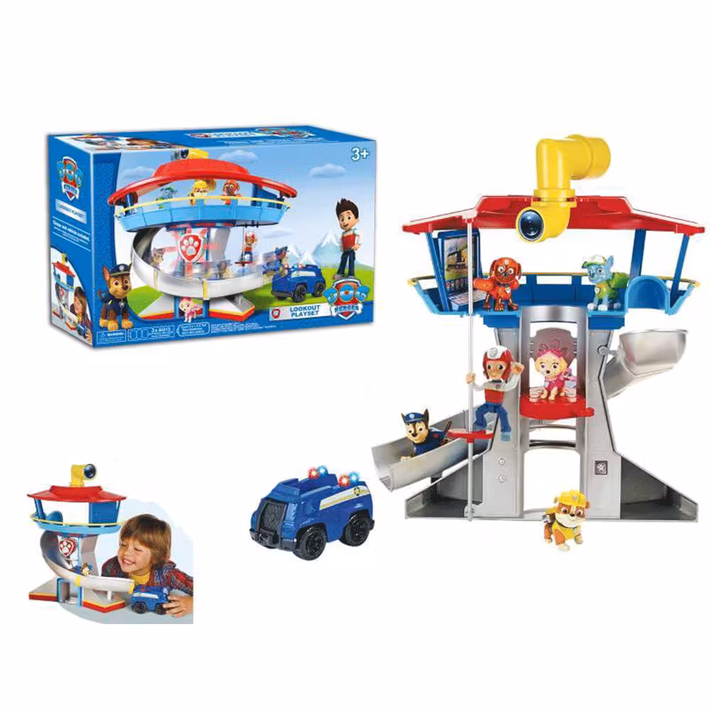 برج مراقبت سگ نگهبان مدل پاوپاترول dog heroes tower  کد 2003