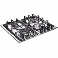 اجاق گاز صفحه ای اسپارک مدل SP606S چهار شعله استیل