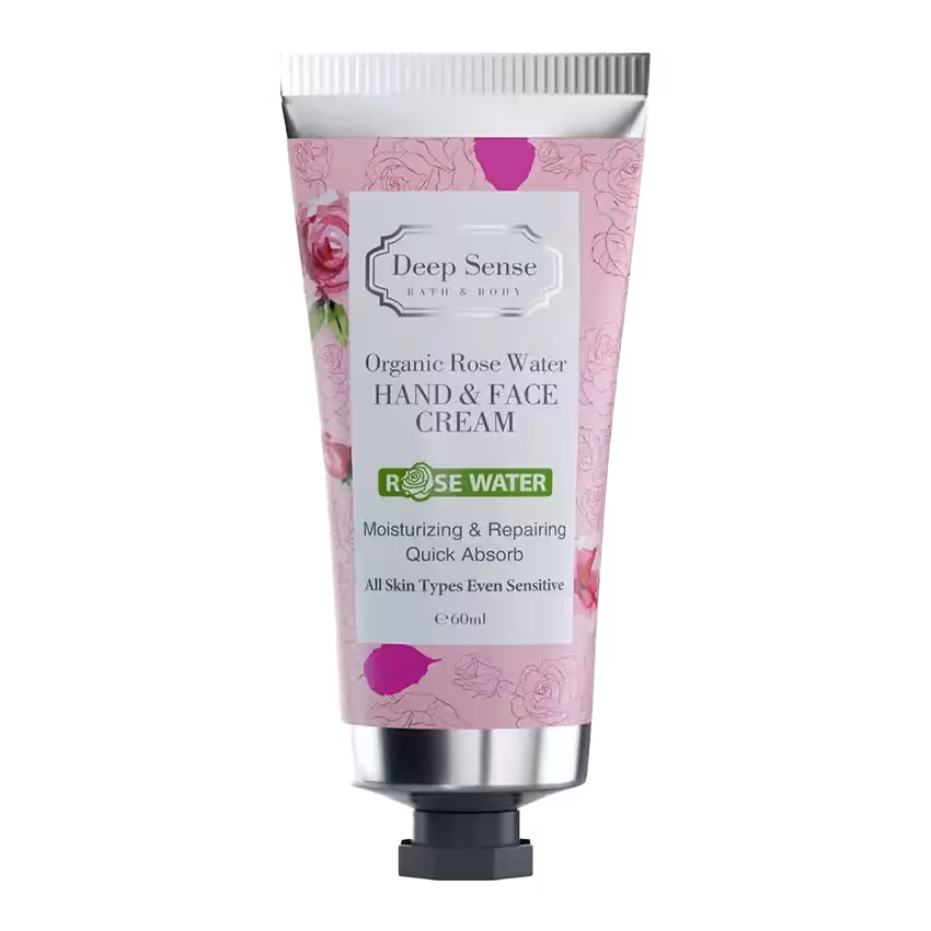 کرم مرطوب کننده گلاب دیپ سنس