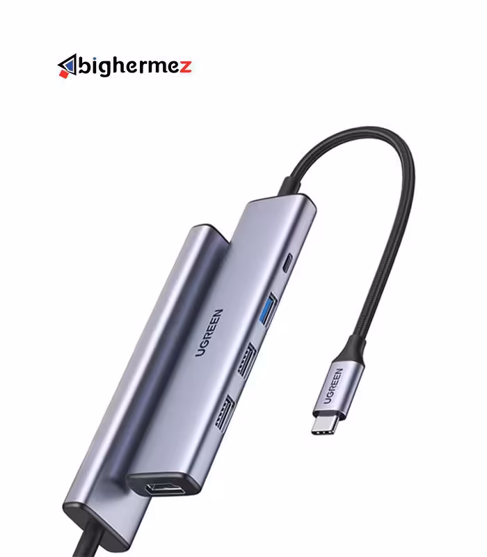 هاب TYPE-C یوگرین 5 پورت مدل CM478-15495