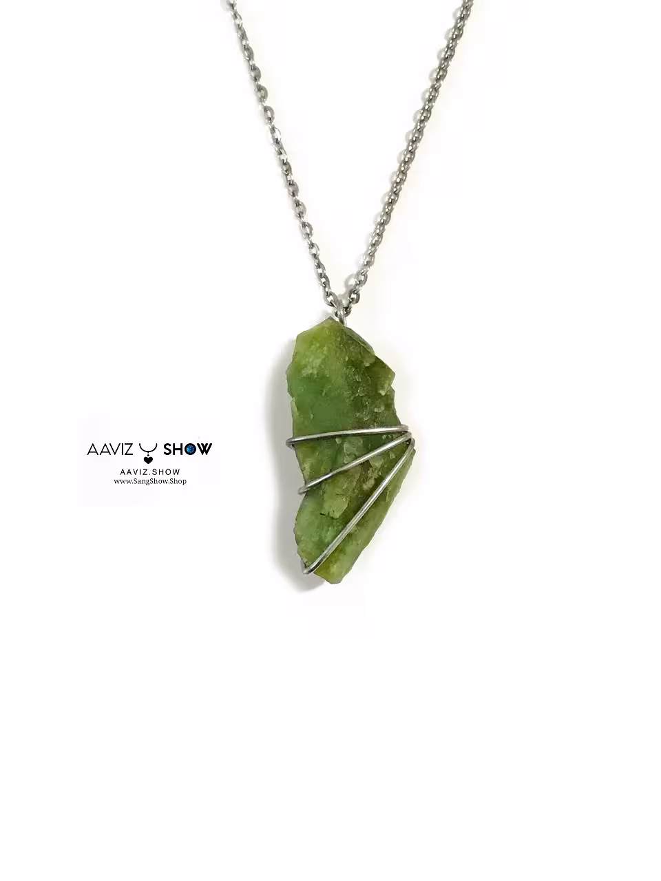 گردنبند راف یشم با ابعاد بزرگ و استثنایی A400