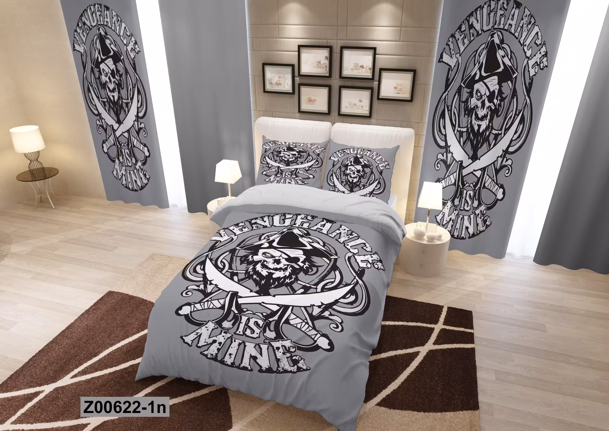 لحاف روتختی تنسل سه بعدی (3D) کالای خواب متین کد 622