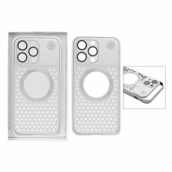 قاب گوشی اورجینال مدل تیتانیوم معطر Magsafe برای iPhone 15 Pro Max