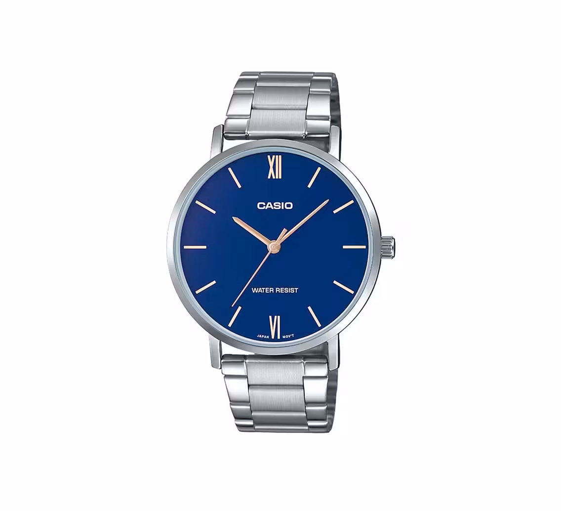 ساعت مردانه کاسیو مدل CASIO MTP-VT01D-2BUDF