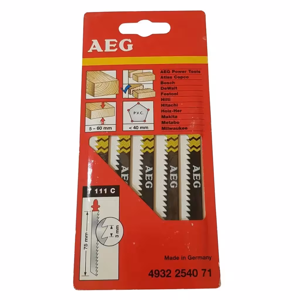 مجموعه 5 عددی تیغه اره عمودبر آ ا گ مدل T111C