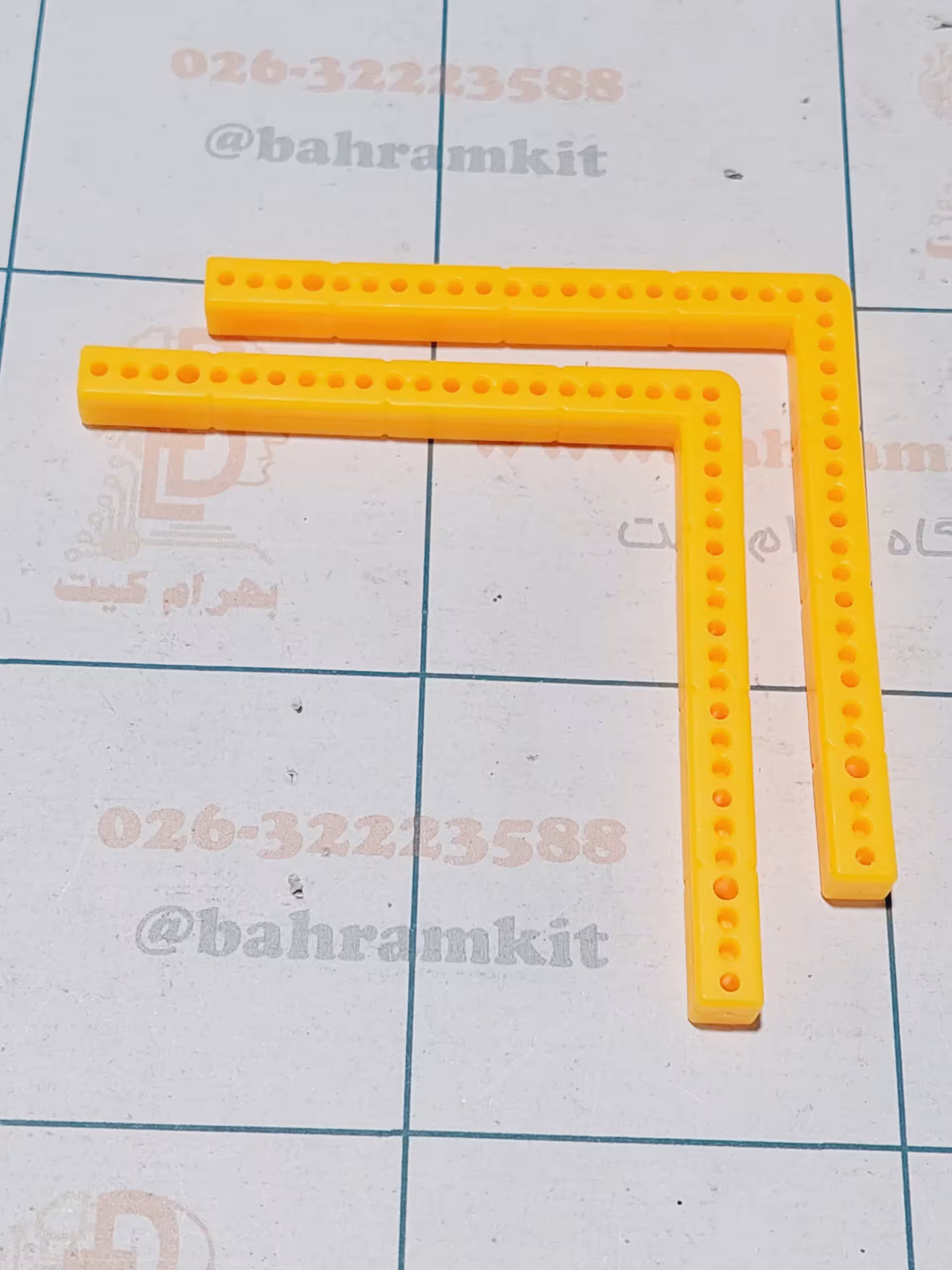 سازه پلاستیکی رایت 75x75mm بسته 2تایی