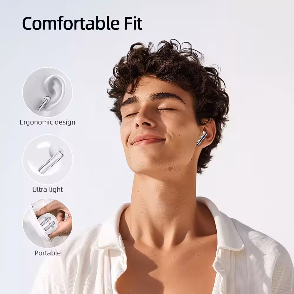 هدفون بلوتوثی کیو سی وای مدل AilyBuds