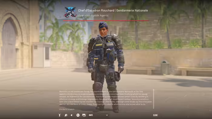 Chef d’Escadron Rouchard | Gendarmerie Nationale