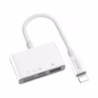 مبدل لایتنینگ به فلش مموری و مموری کارت یسیدو مدل GS12