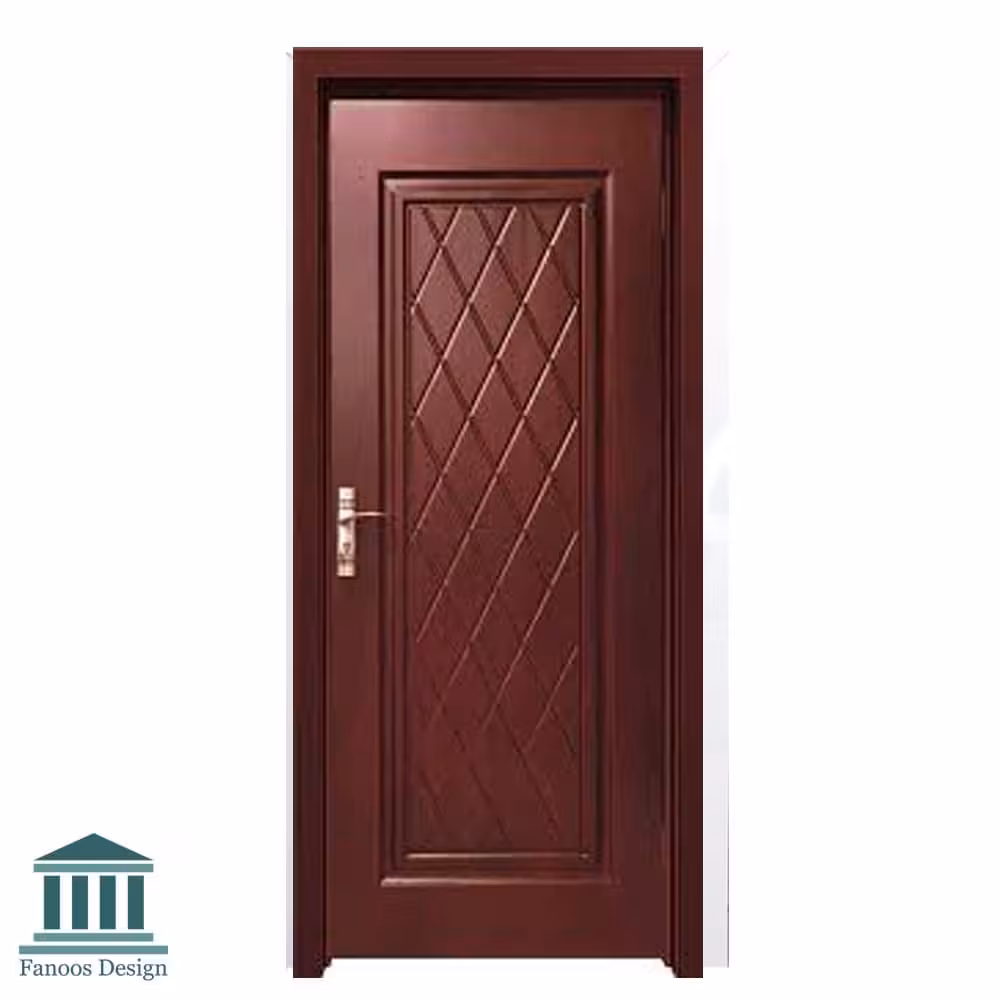 درب اتاق خواب لوکس طرح برجسته cnc کد 1480