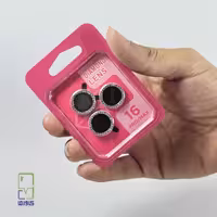 گلس محافظ لنز نگین‌دار آیفون 16 Pro Max | قالب نصب آسان و ضدخش