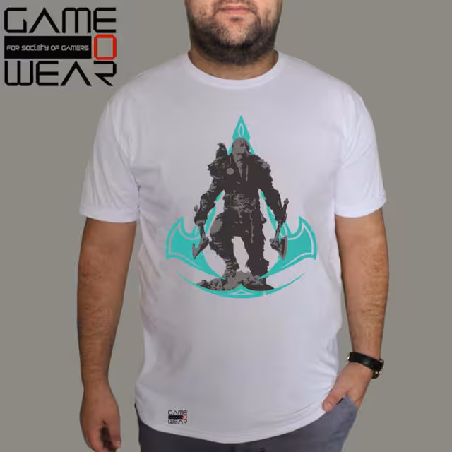 تی شرت طرح بازی اساسینز کرید -ASSASSINS CREED:VALHALLA
