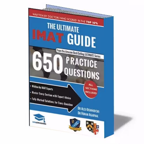 کتاب The Ultimate IMAT Guide 650 Practice Questions ( چاپ سیاه سفید )