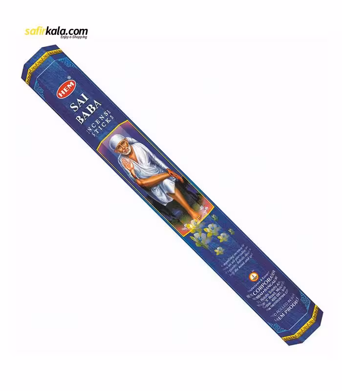 عود خوشبو کننده هم مدل Sai Baba بسته 20 عددی