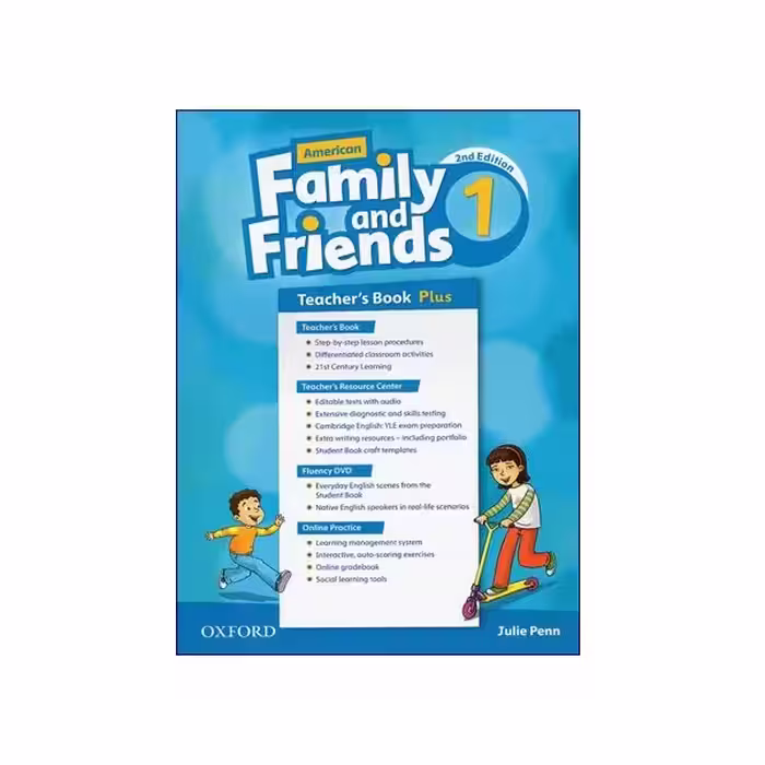 کتاب معلم امریکن فمیلی اند فرندز یک ویرایش دوم American Family and Friends 1 2nd Edition Teacher's Book
