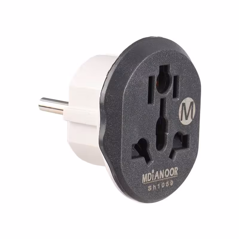 تبدیل برق 3 به 2 مدیا نور SH 1059