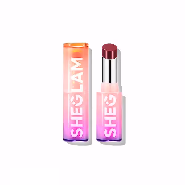 رژ لب جامد براق و مرطوب کننده شیگلم مدل Mirror Kiss High-Shine رنگ Rent Free